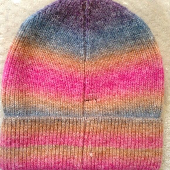 Marcus Adler Colorful Striped Beanie NWT - Picture 3 of 7